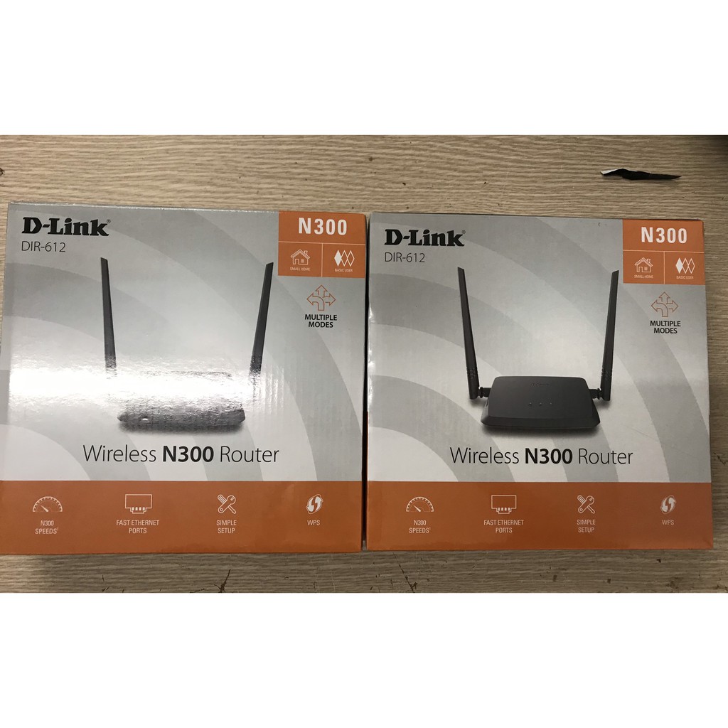 [Tiêu chuẩn Châu Âu ] Bộ phát wifi N 300Mbps Wilreless Router D-LINK DIR-612 - Version Mới 2021 - Hàng chính hãng | WebRaoVat - webraovat.net.vn