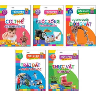 Sách: Combo Tiến Sĩ Mèo Thông Thái ( 5 Cuốn ) - Bách Khoa Tri Thức Dành Cho Trẻ Em