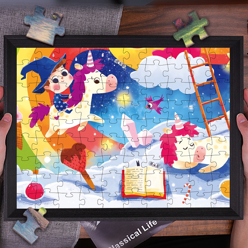 Bộ Đồ Chơi Xếp Hình 7 Lớp Phát Triển Trí Thông Minh Cho Trẻ Em