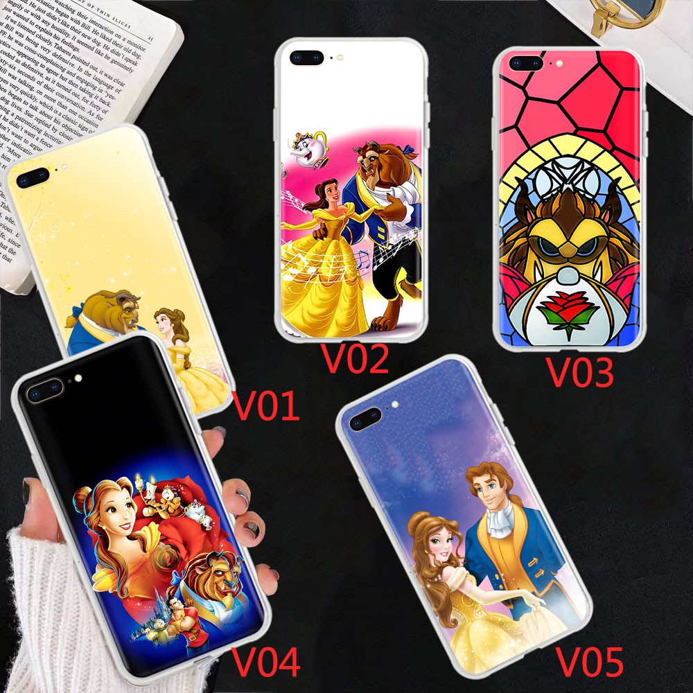 Ốp Lưng Mềm Trong Suốt In Hình Người Đẹp Và Quái Vật Cho Iphone 8 7 6s 6 Plus 5 5s Se 5c 4 4s Va47