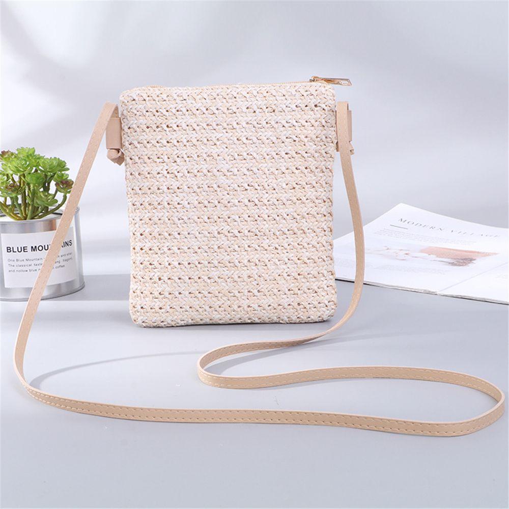 Túi Cói Đeo Chéo Nhỏ Xinh Thời Trang Đi Biển Mùa Hè