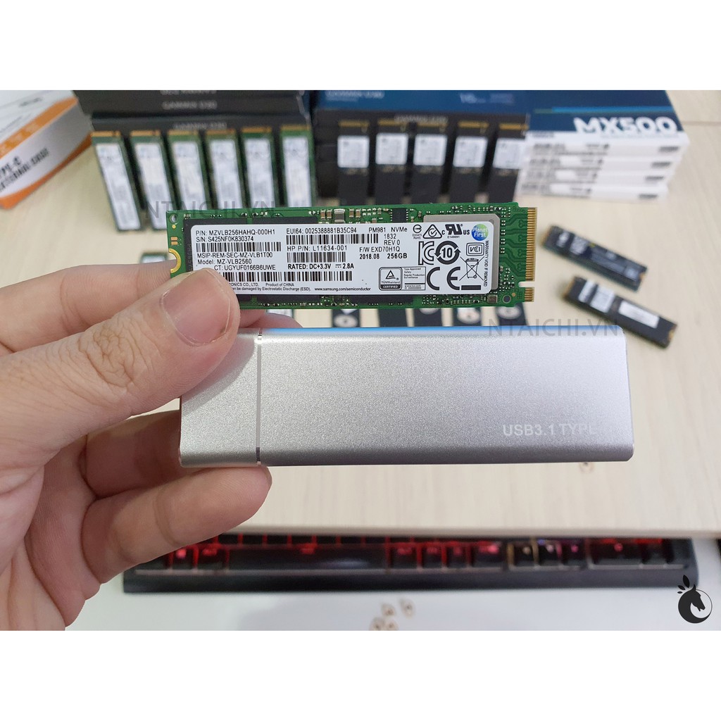 Box ổ cứng  M.2 NGFF B-KEY TYPE-C , DÀNH CHO SSD M2 SATA