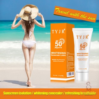 [Hàng mới về] Kem chống nắng dưỡng ẩm làm trắng da SPF 50