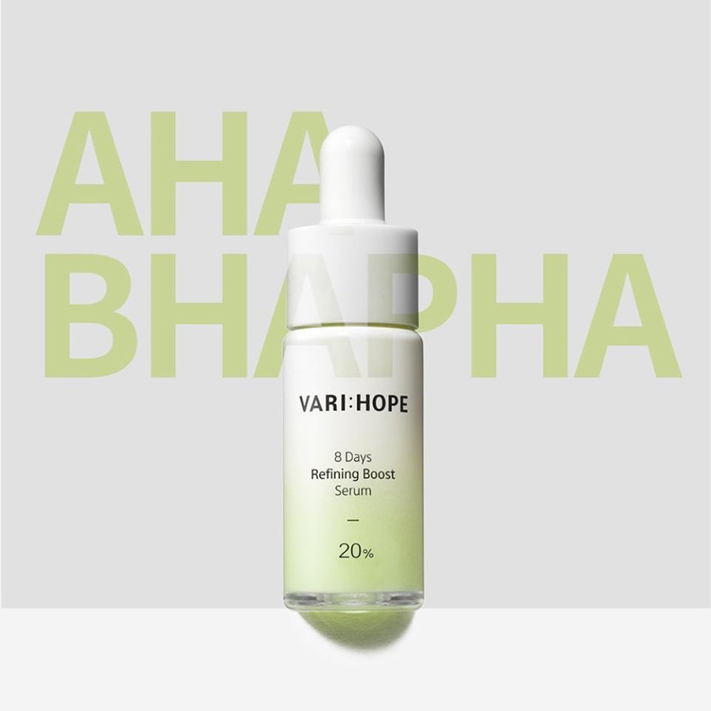 Tinh Chất Tẩy Tế Bào Chết, Tái Tạo Da AHA-BHA-PHA VariHope 8 Days Refining Boots Serum 15g