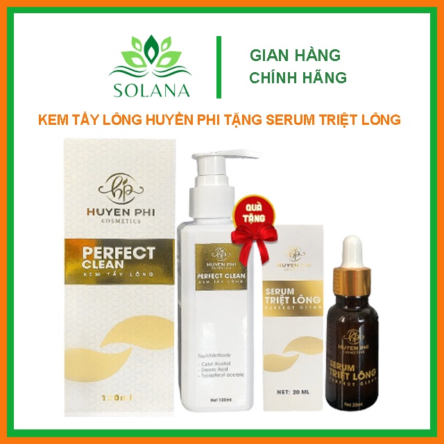 Kem Tẩy Lông Huyền Phi Triệt Sạch Bất Chấp Các Loại Lông SOLANA