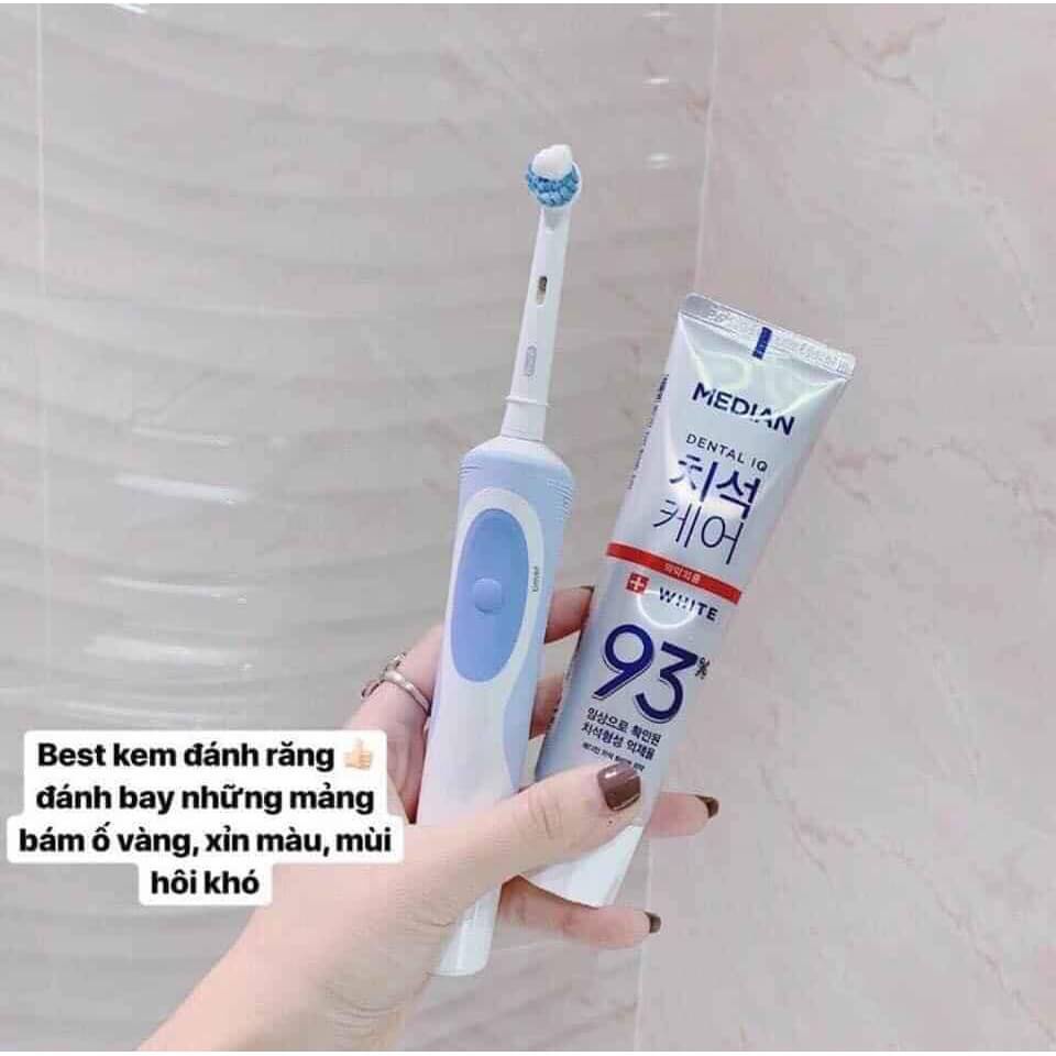 Kem đánh răng MEDIAN Dental IQ 93% White 120g /Kem đánh răng Median 93