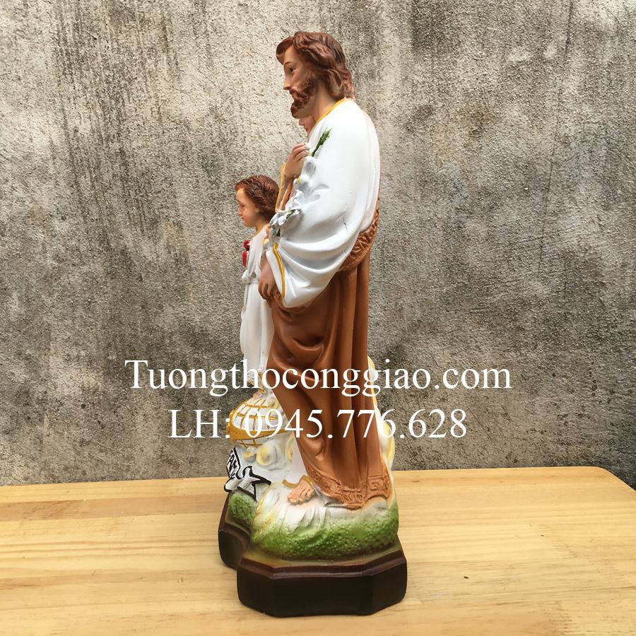 Tượng Gia Đình Thánh Gia 40cm composite