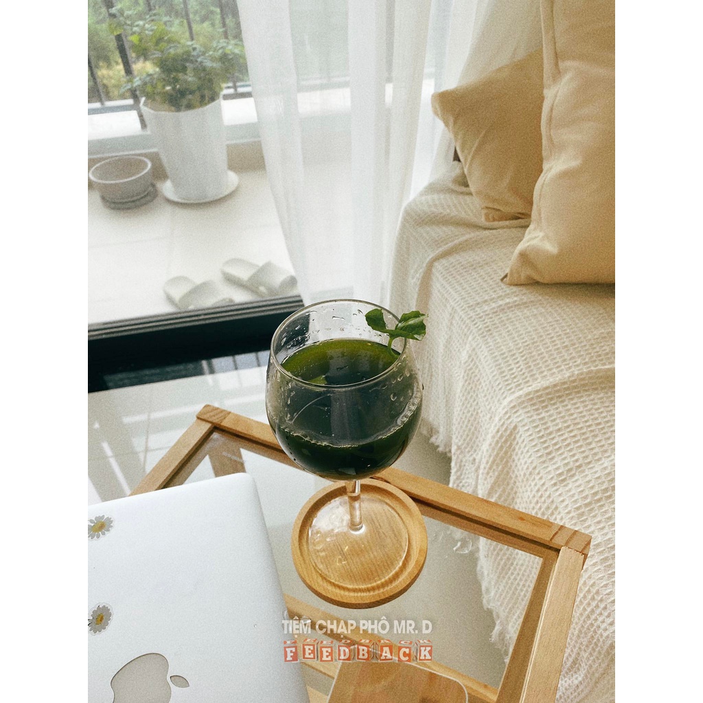Đế Lót Ly Bằng Gỗ, Thiết Kế Hình Tròn Dùng Cho Quán Cà Phê, Gỗ Tự Nhiên Thân Thiện Môi Trường