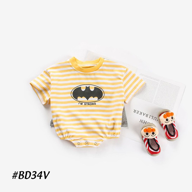 BodySuit siêu nhân gồm áo choàng cho bé BD34