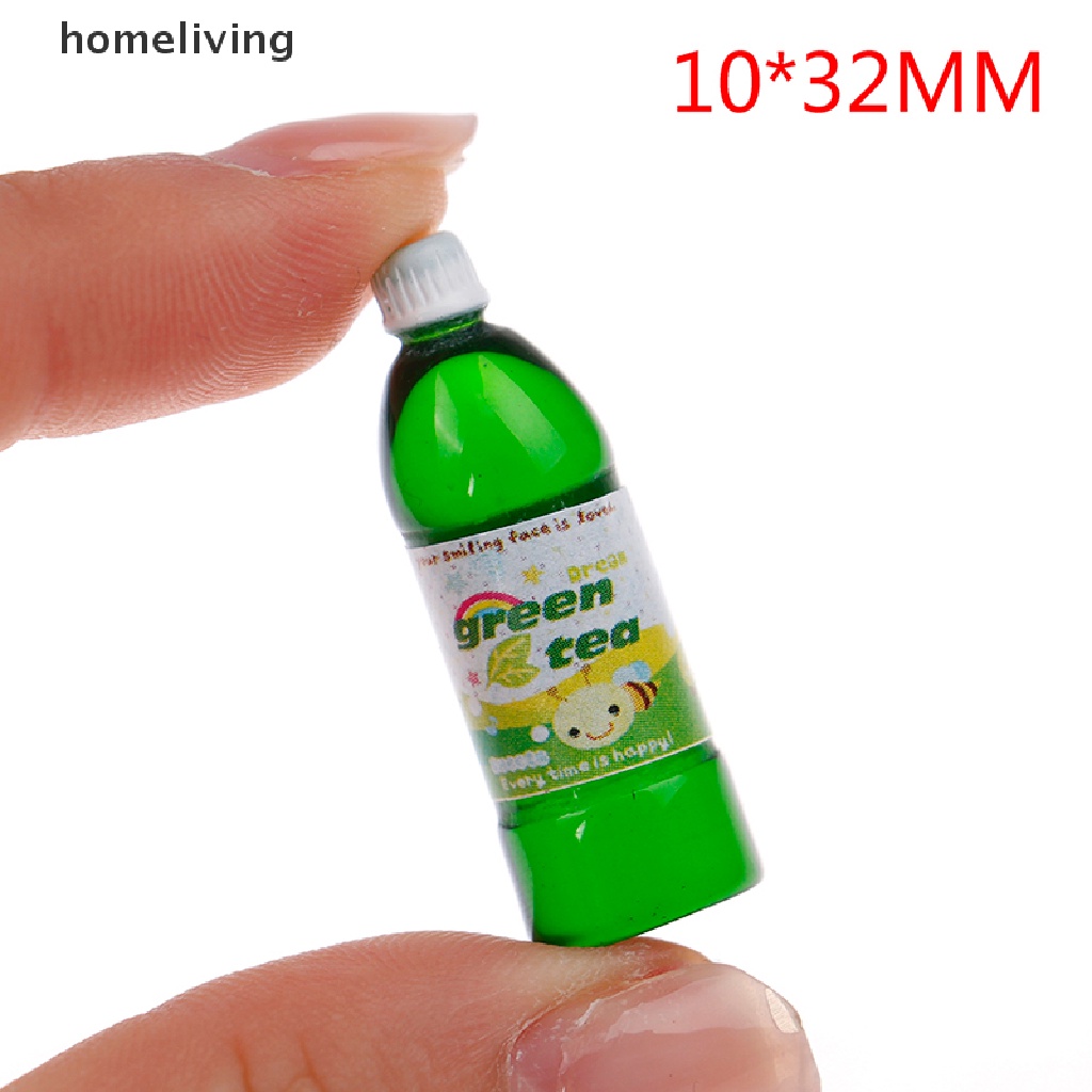 Set 5 Mô Hình Chai Nước Ép Trái Cây Hoạt Hình Trang Trí Nhà Búp Bê