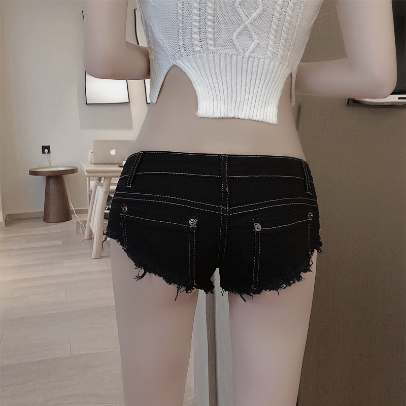 DUNEA COD Quần đùi jean quyến rũ kiểu hàn quốc quyến rũ cá tính