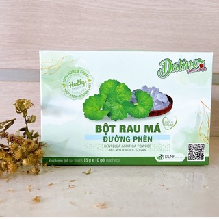 Bột rau má đường phèn DATINO 15 g x 10gói
