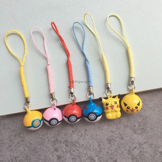 Móc Khóa Quả Cầu Pokemon Dễ Thương