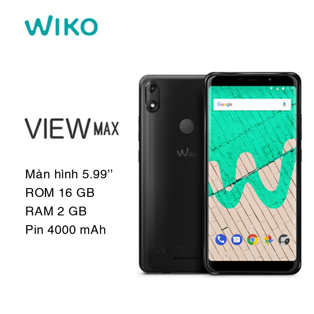 Điện Thoại WIKO View Max 2G/16GB - BH 1 đổi 1 trong 4 tháng - Hãng Phân Phối Chính Thức | BigBuy360 - bigbuy360.vn