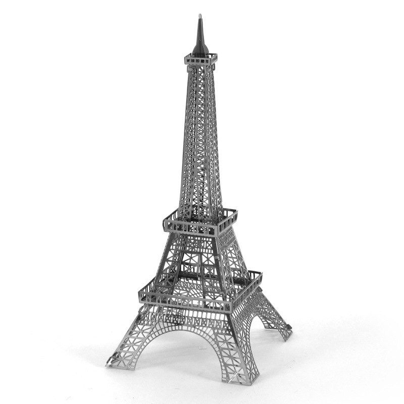 Bộ lắp ráp mô hình tháp Eiffel bằng thép không gỉ