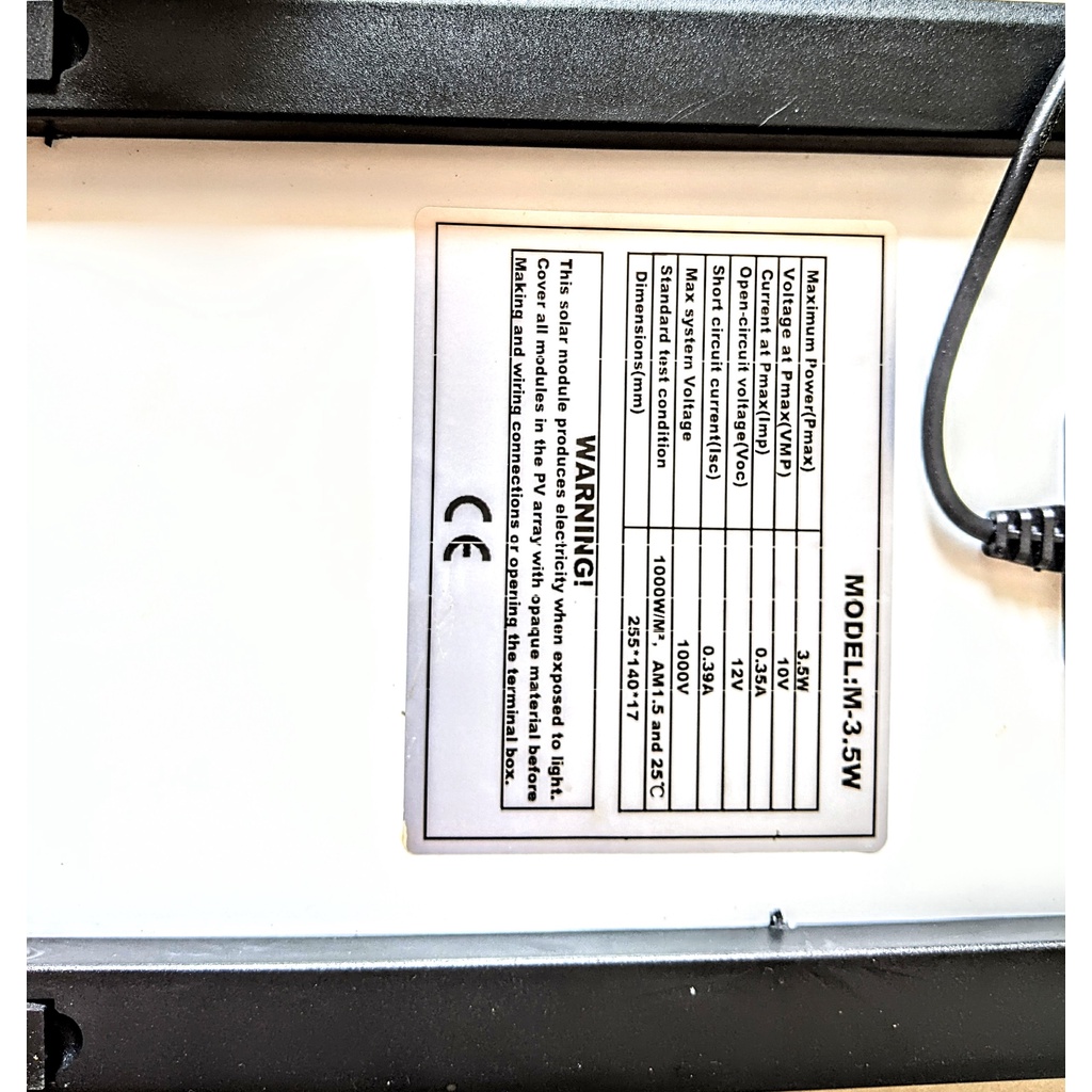 Bơm chìm hồ cá 12v DC 1.5-4w Kèm Pin Năng Lượng Mặt Trời 3.5W