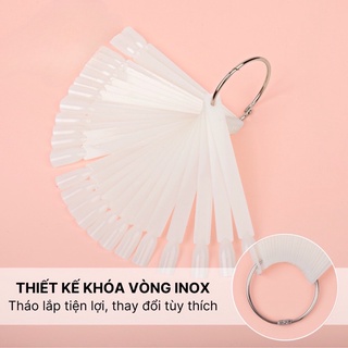 (KHÔNG ĐỔI TRẢ) Móng que tập sơn - móng que nail 1 bịch 50 que