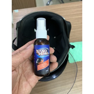 Diệt khuẩn, khử mùi nón bảo hiểm Nano Reiwa 50ml - Hương bạc hà