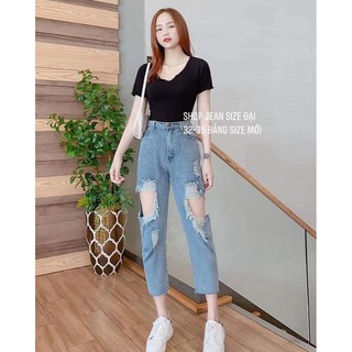Bigsize quần jean Baggy  LƯNG CAO