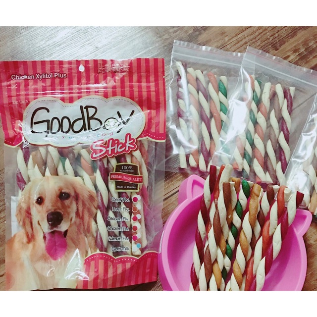 Snack Good Boy Stick xoắn nhiều vị