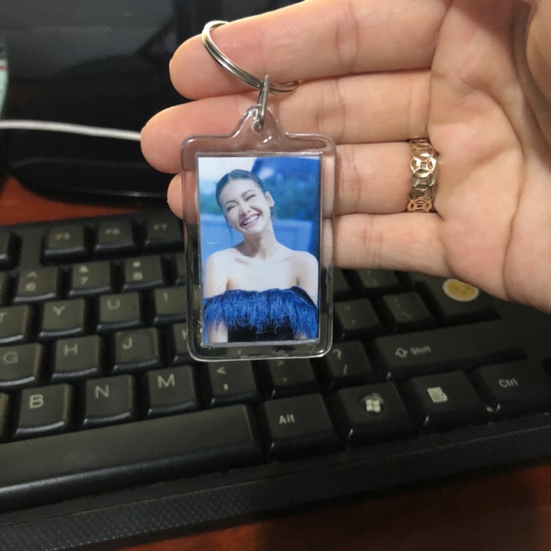 Móc khoá mica hình Engfa (mica)