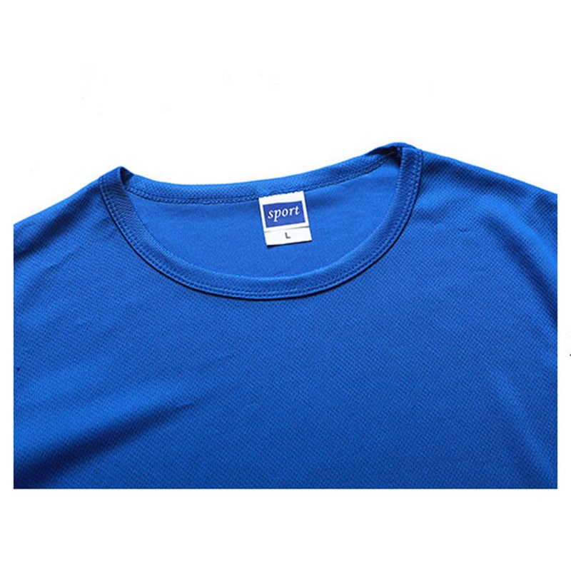 Áo Thun Tay Ngắn Vải Lụa Lạnh Nhanh Khô Màu Sắc Đơn Giản Thời Trang Xuân Hè Dành Cho Nam Giới