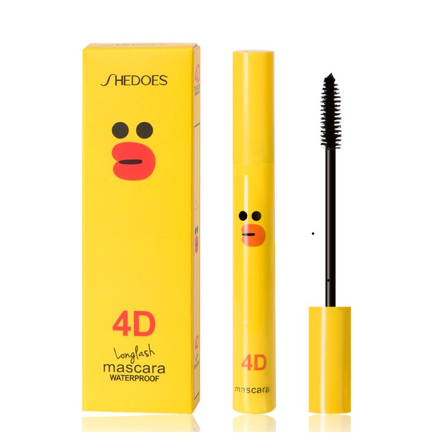 Mascara 4D 3 IN 1  vịt vàng và gấu nâu