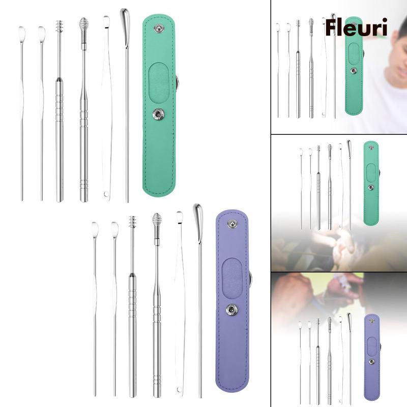 Bộ 6 Dụng Cụ Lấy Ráy Tai Bằng Thép Không Gỉ Tiện Dụng