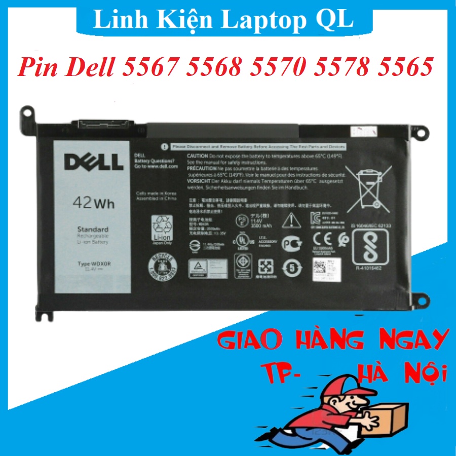 Pin Dell Inspiron 5567 5568 5570 5578 5565