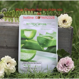 Mặt nạ Nha Đam dưỡng ẩm Matrix le'cos
