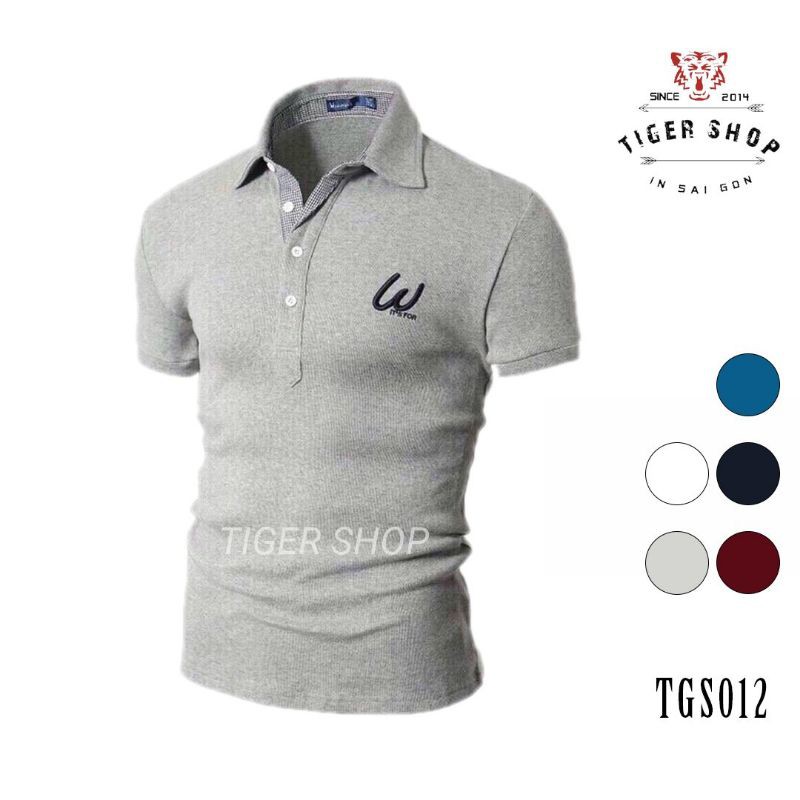 Áo phông nam đẹp tay ngắn có cổ logo đẹp tigershop Tgs007 | BigBuy360 - bigbuy360.vn