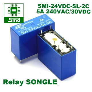 Relay SONGLE SMI-24VDC-SL-2C T90 (5A - 8 chân)