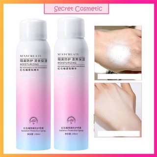 💛 freeship xtra 💛 xịt chống nắng trắng da maycreata 150ml