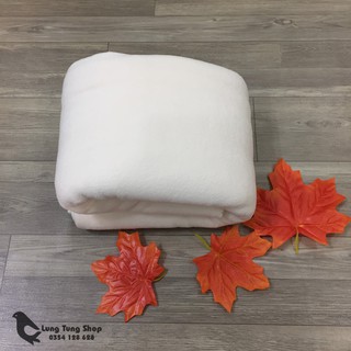 Chăn nỉ văn phòng màu kem - chăn mền cá nhân