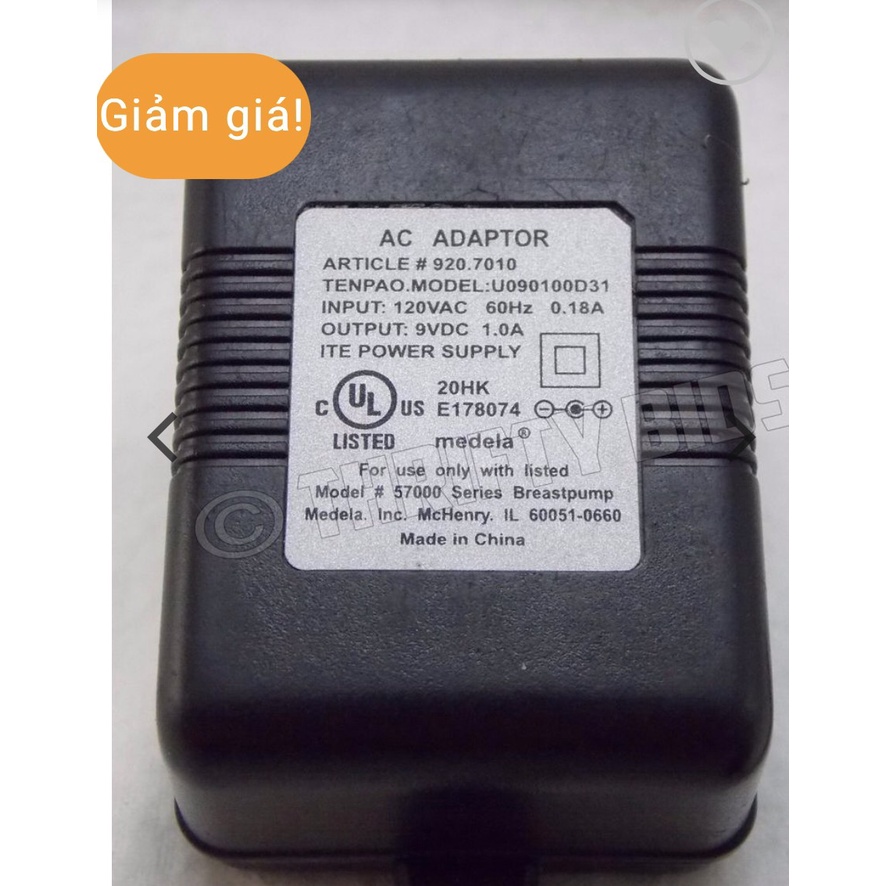 Adapter Nguồn máy hút sữa Medela Pump 110V chính hãng NEW