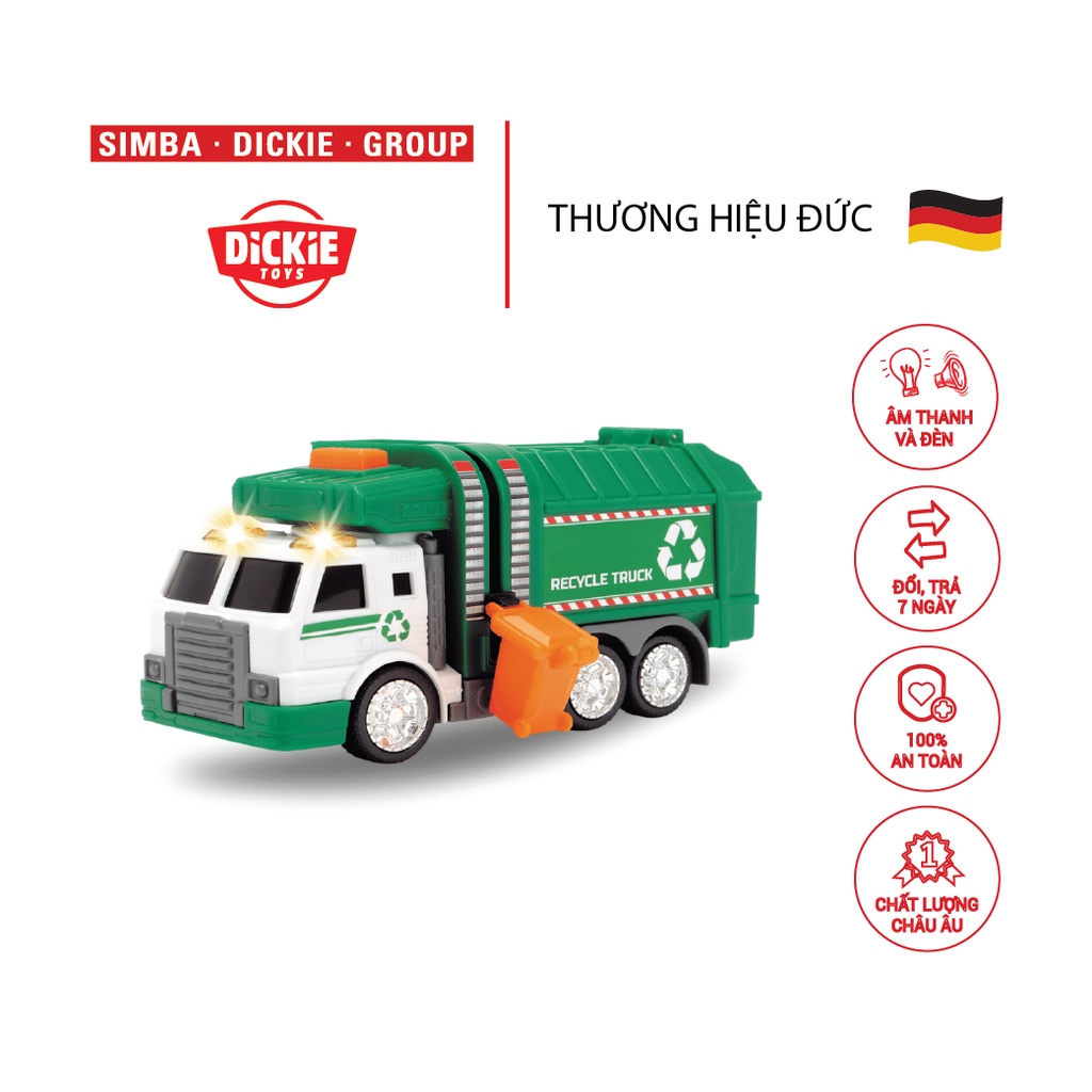 Đồ Chơi Xe Chở Rác DICKIE TOYS Recycling Truck 203302018 - Simba Toys Vietnam