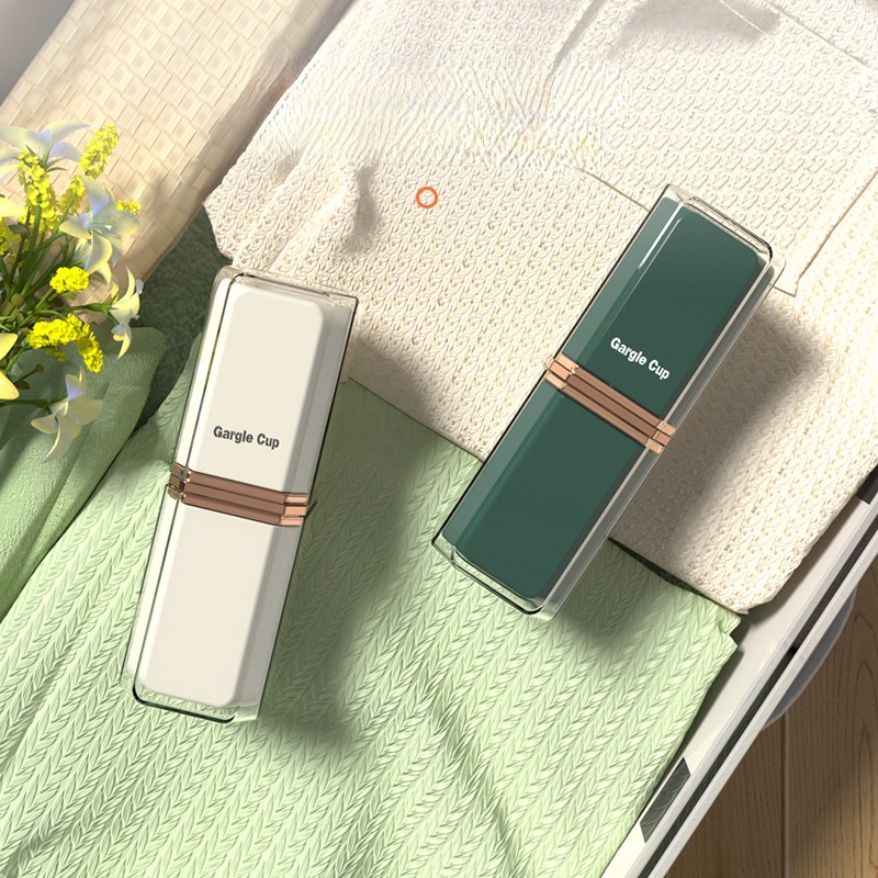 Hộp Đựng Bàn Chải Đánh Răng Hình Trụ Sang Trọng Tiện Lợi Khi Đi Du Lịch