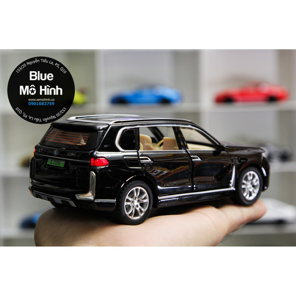 Blue mô hình | Mô hình xe BMW X7 mở được hết cửa 1:32