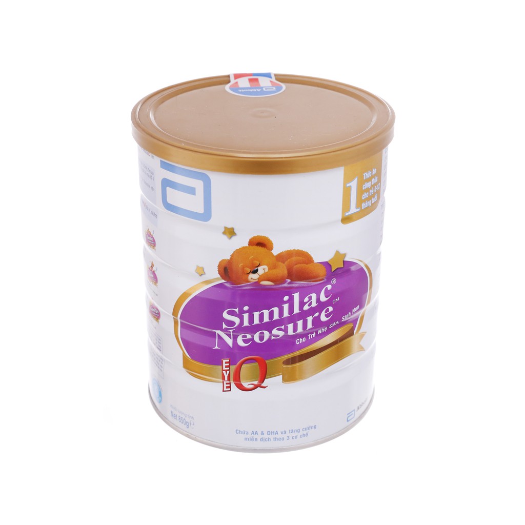 Sữa Similac Neosure Cho Trẻ Nhẹ Cân 850g