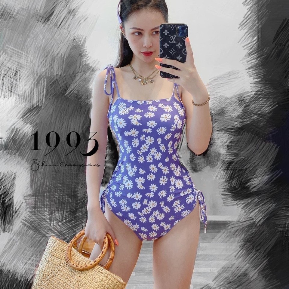 Bikini Nữ Liền Thân Dây Nơ Vai Nhiều Màu Freesize Bin Sports BHV084 | BigBuy360 - bigbuy360.vn