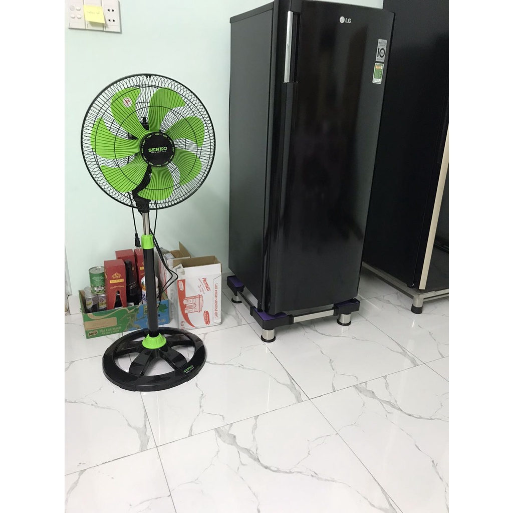 Quạt đứng thân sắt Senko DTS1607 công suất 65W, 3 tốc độ gió - Hàng chính hãng