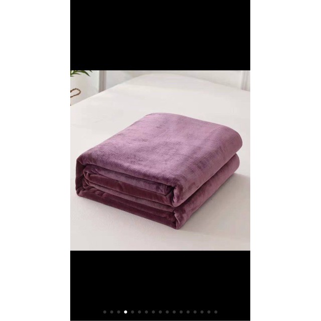 Chăn lông thỏ blanket xuất khẩu( chăn dày hơn 2kg)