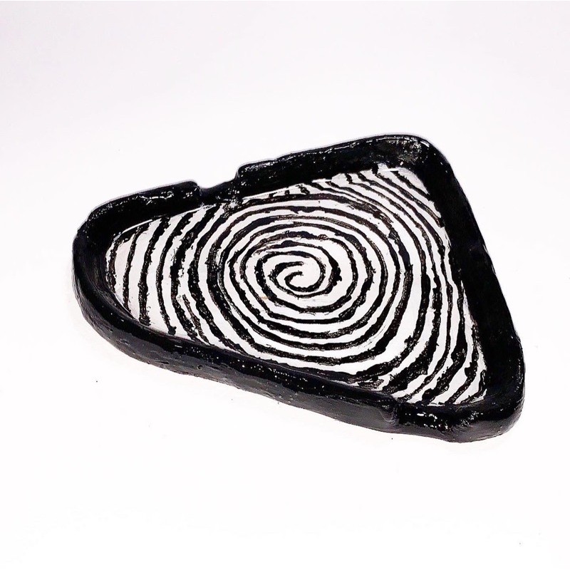 clay ashtray