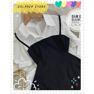 BIGSIZE Đầm babydoll bigsize - đầm đen bigsize