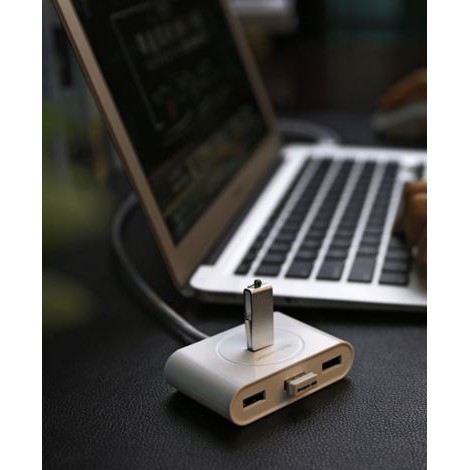 Bộ chia 4 cổng USB 3.0 chính hãng Ugreen 20282