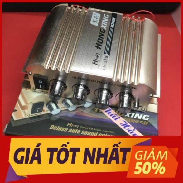 [-FreeShip-] Ampli công suất lớn Hongxing HX268 -500 W-12 v [GiáTốt]