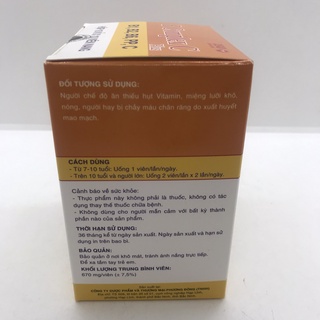 Viên Uống Vitamin B Tổng Hợp B Complex C Plus - Bổ xung vitamin B và C