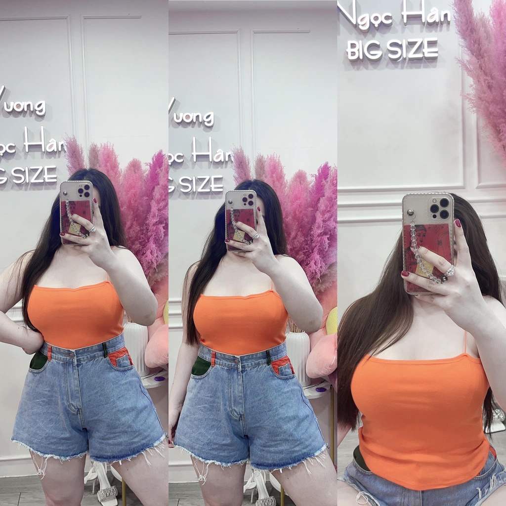 Áo dây bún bigsize Vương Ngọc Hân