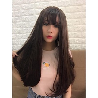 TÓC GIẢ NGUYÊN ĐẦU THẲNG- CHẤT ĐẸP