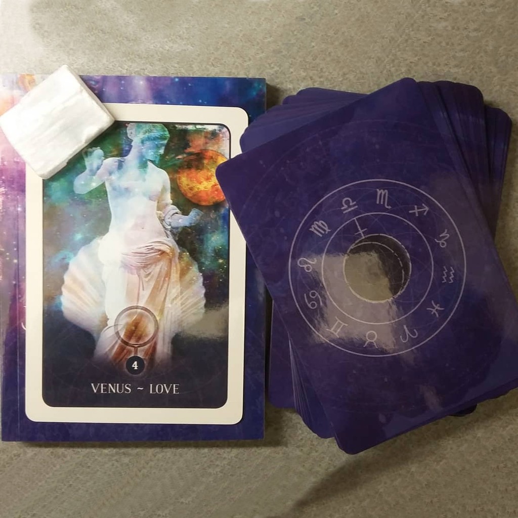 Bộ Bài Black Moon Astrology Cards (Mystic House Tarot Shop)